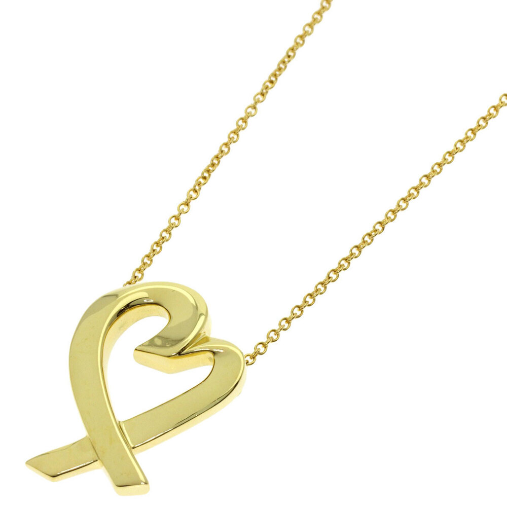 TIFFANY & CO. 18k Gold Heart Necklace